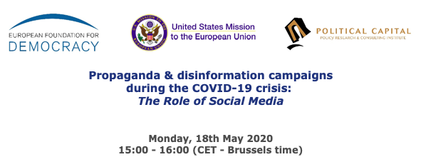 Propaganda & disinformation campaigns during the COVID-19 crisis: The Role of Social Media